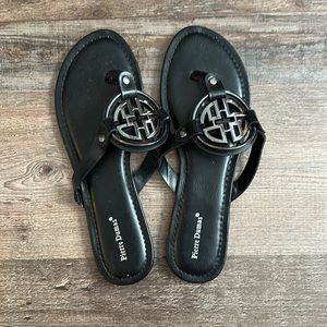 Black sandals